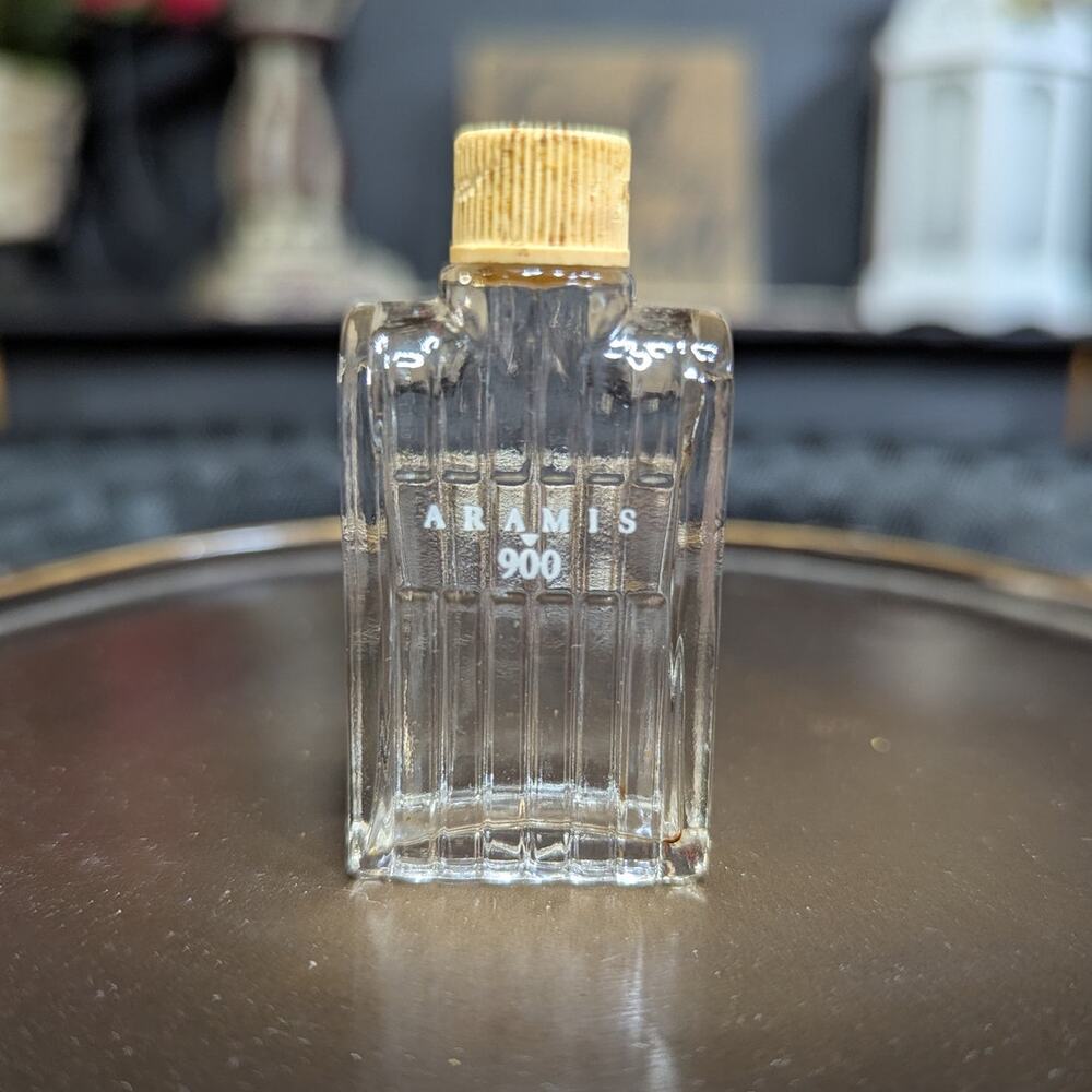 Vintage Aramis 900 Mini Cologne Bottle, Travel Size, Empty